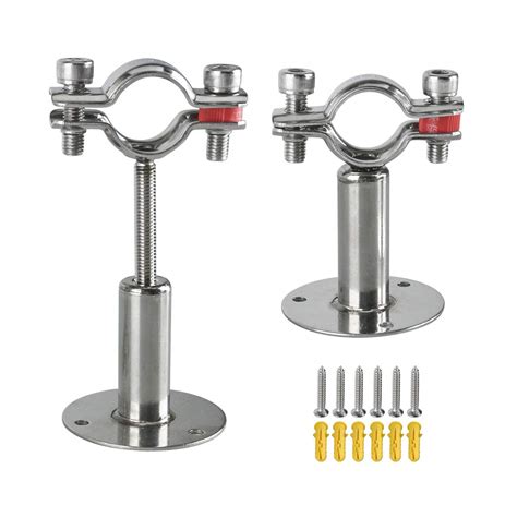 metal piping brackets|12 inch adjustable pipe bracket.